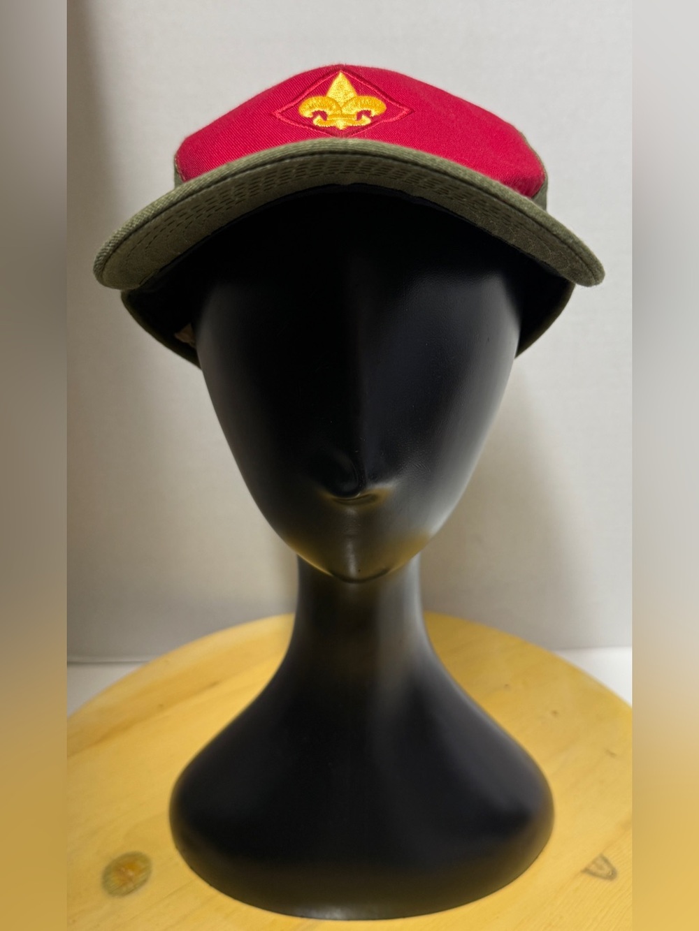 Boy Scouts of America Vintage Red Green BSA Snapback Hat Cap